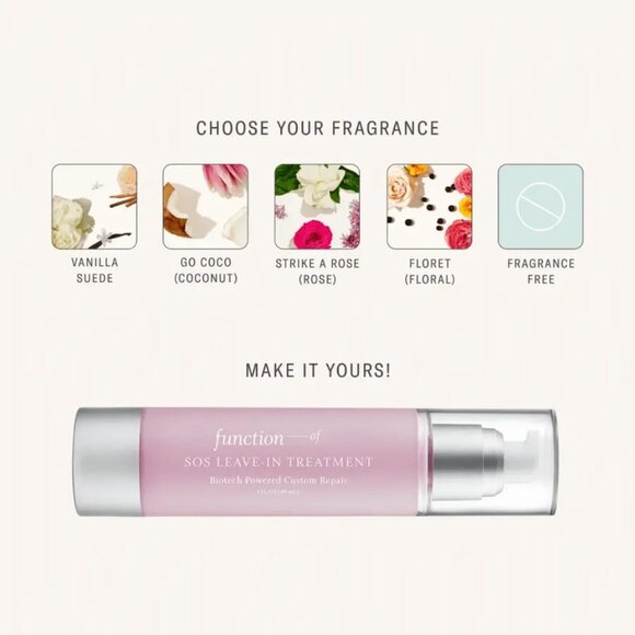 Function of Beauty SOS Leave-In Treatment – Biotin + Keratin Repair (3 fl oz) - Picture 4 of 8